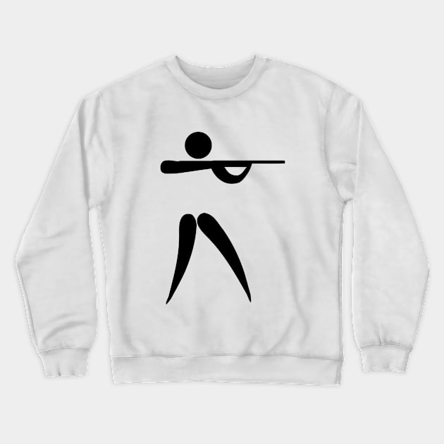 Shooting Summer Sports Crewneck Sweatshirt by jonathanptk